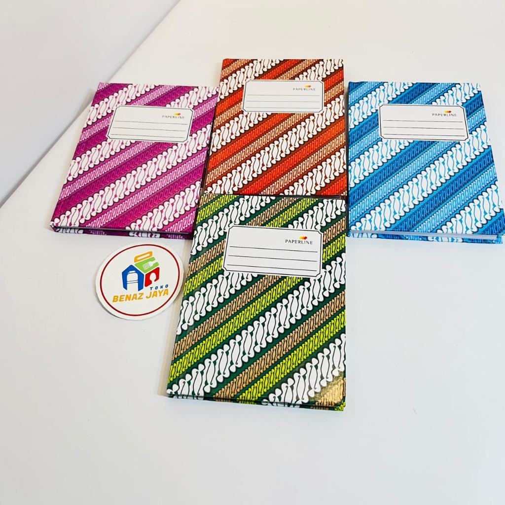 BUKU TULIS SAMPUL TEBAL PAPERLINE A6 ISI 100 LEMBAR