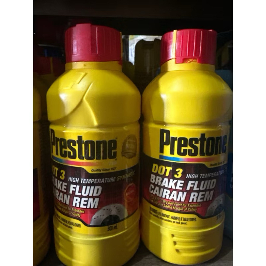 minyak rem prestone 300 ml warna merah