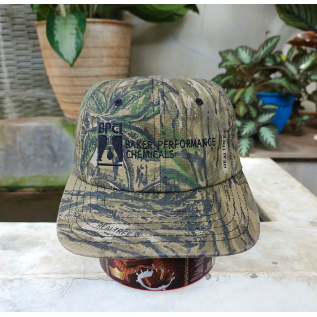 Topi Vintage Realtree BPCI By OUTDOOR  CAP made in USA