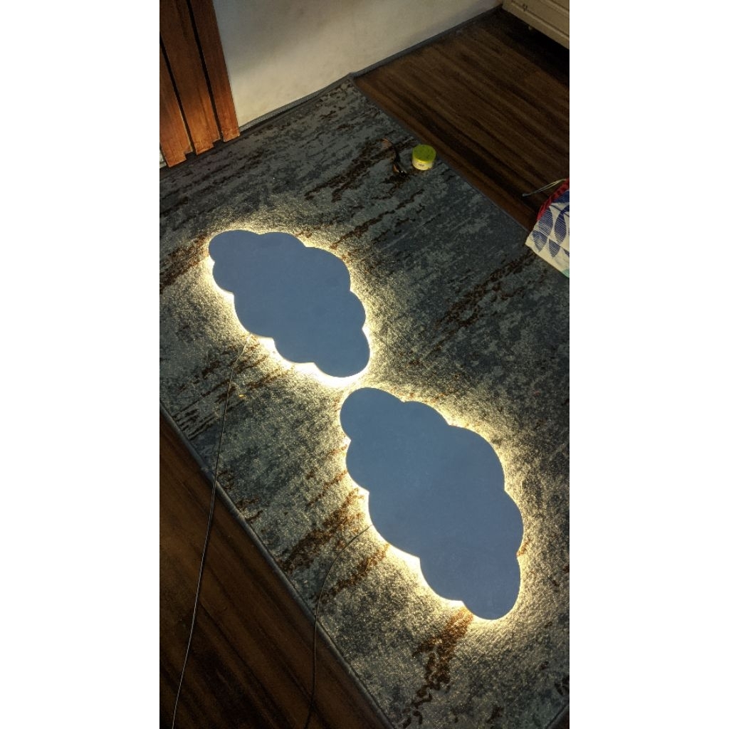 lampu hias bentuk awan , lampu gantung bentuk awan