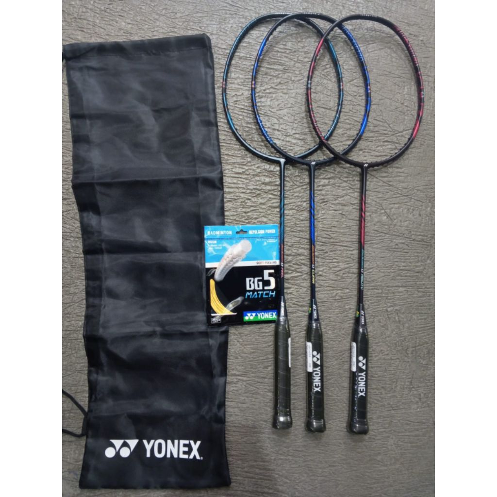 RAKET BADMINTON YONEX ARCSABER 0 BLACK ORIGINAL FREE TAS SENAR