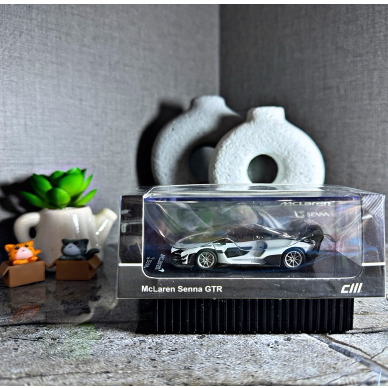 CM Model Mclaren Senna GTR White