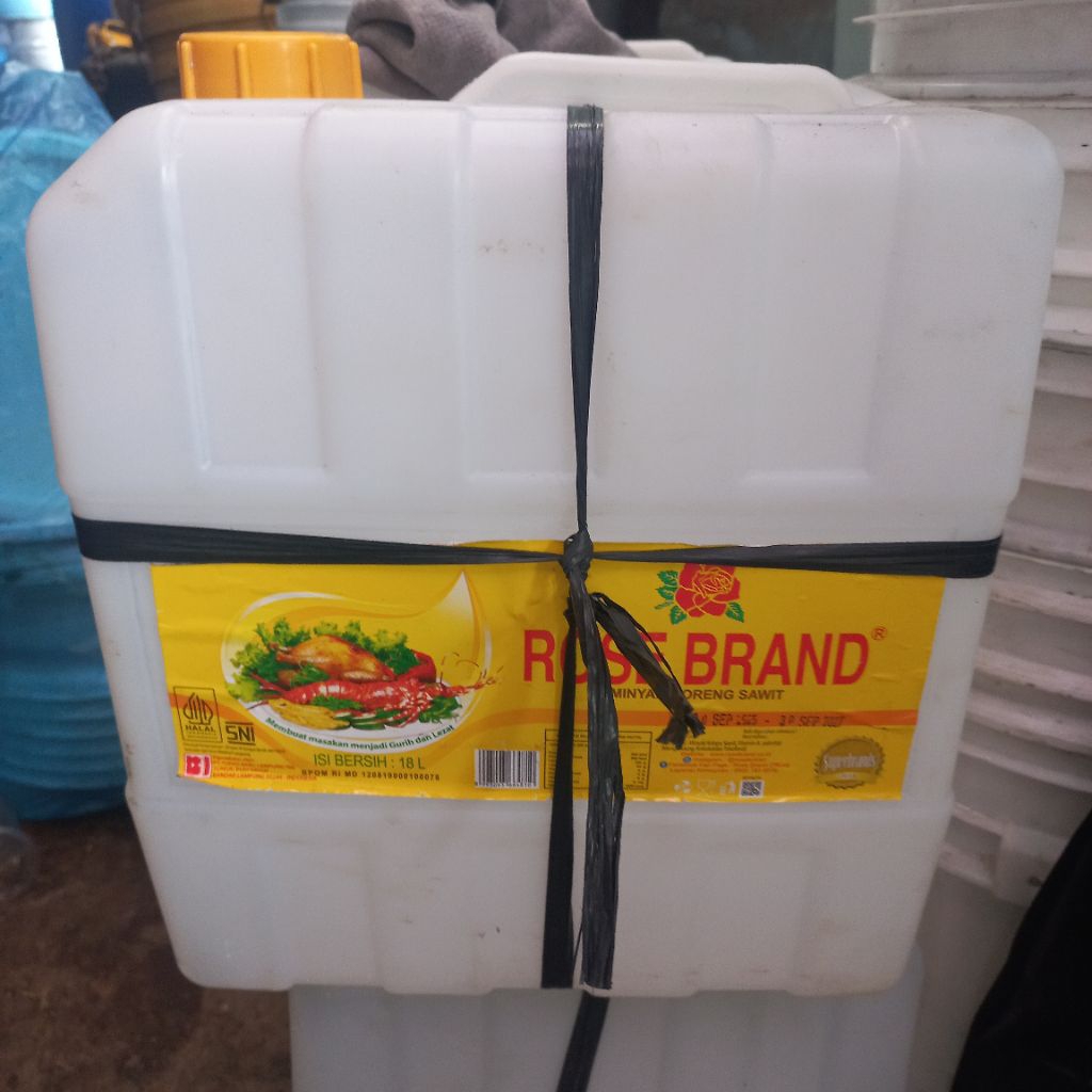 Jerigen Bekas Minyak kapasitas 18 Liter