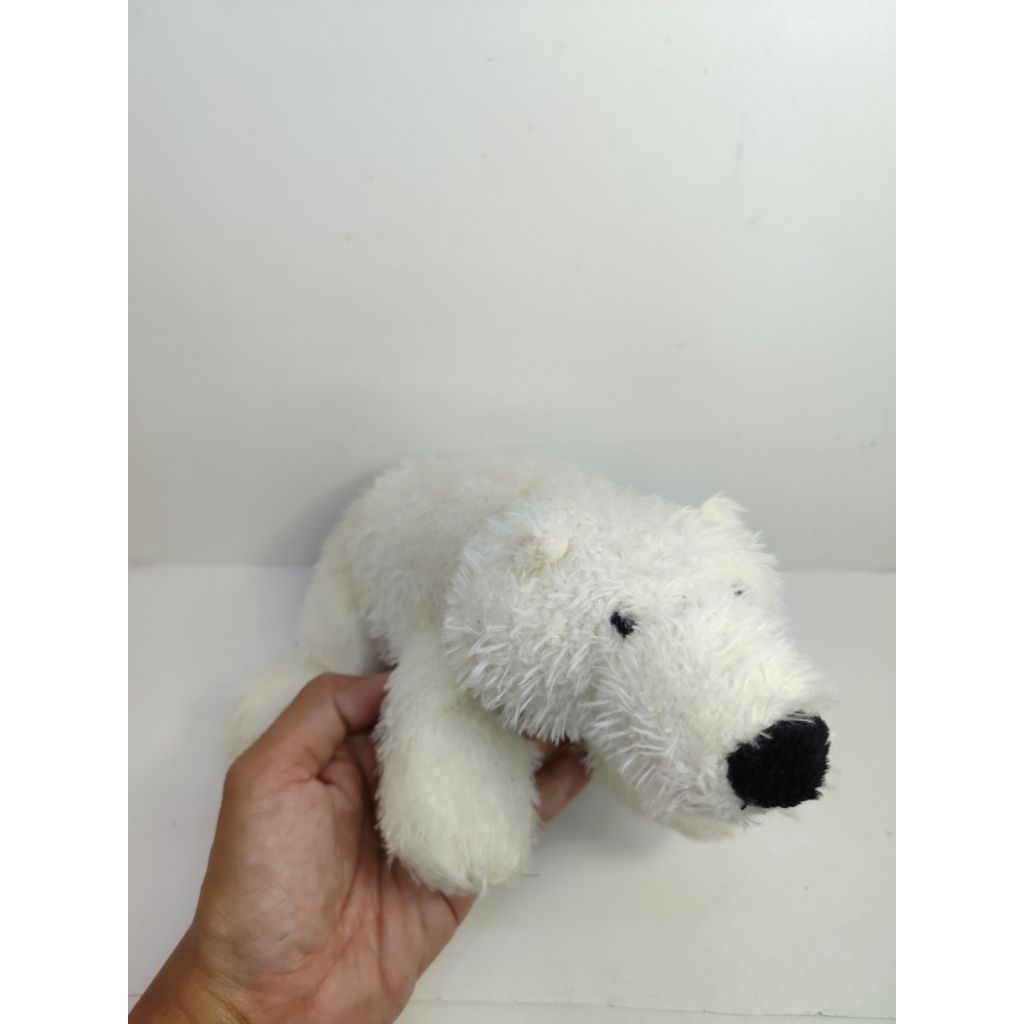 boneka beruang polar bear original ganz