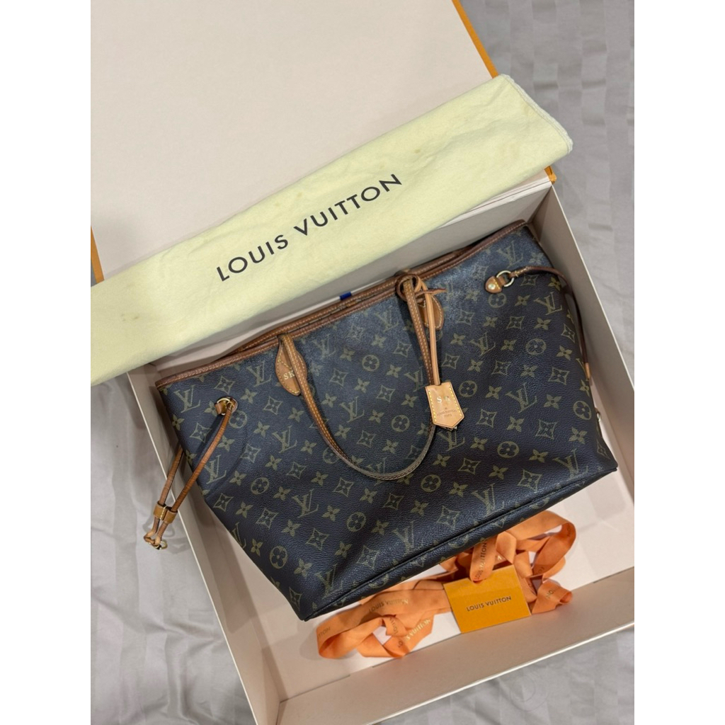 Preloved LV Neverfull MM Authentic