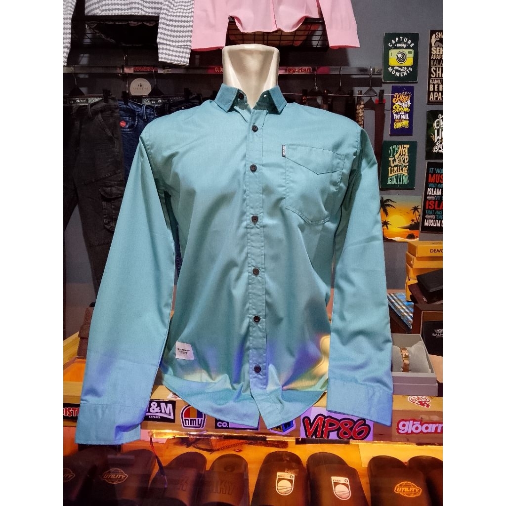 real 100% || kemeja lengan panjang gloarmy