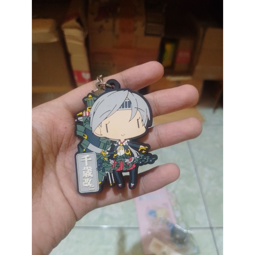 Kancolle Chitose Rubber Keychain