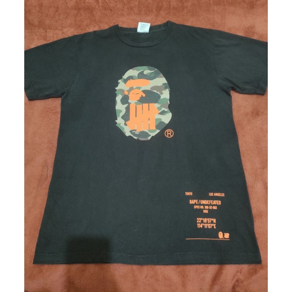 (Nego tipis) T-shirt BAPE UNDEFEATED SECOND BRAND