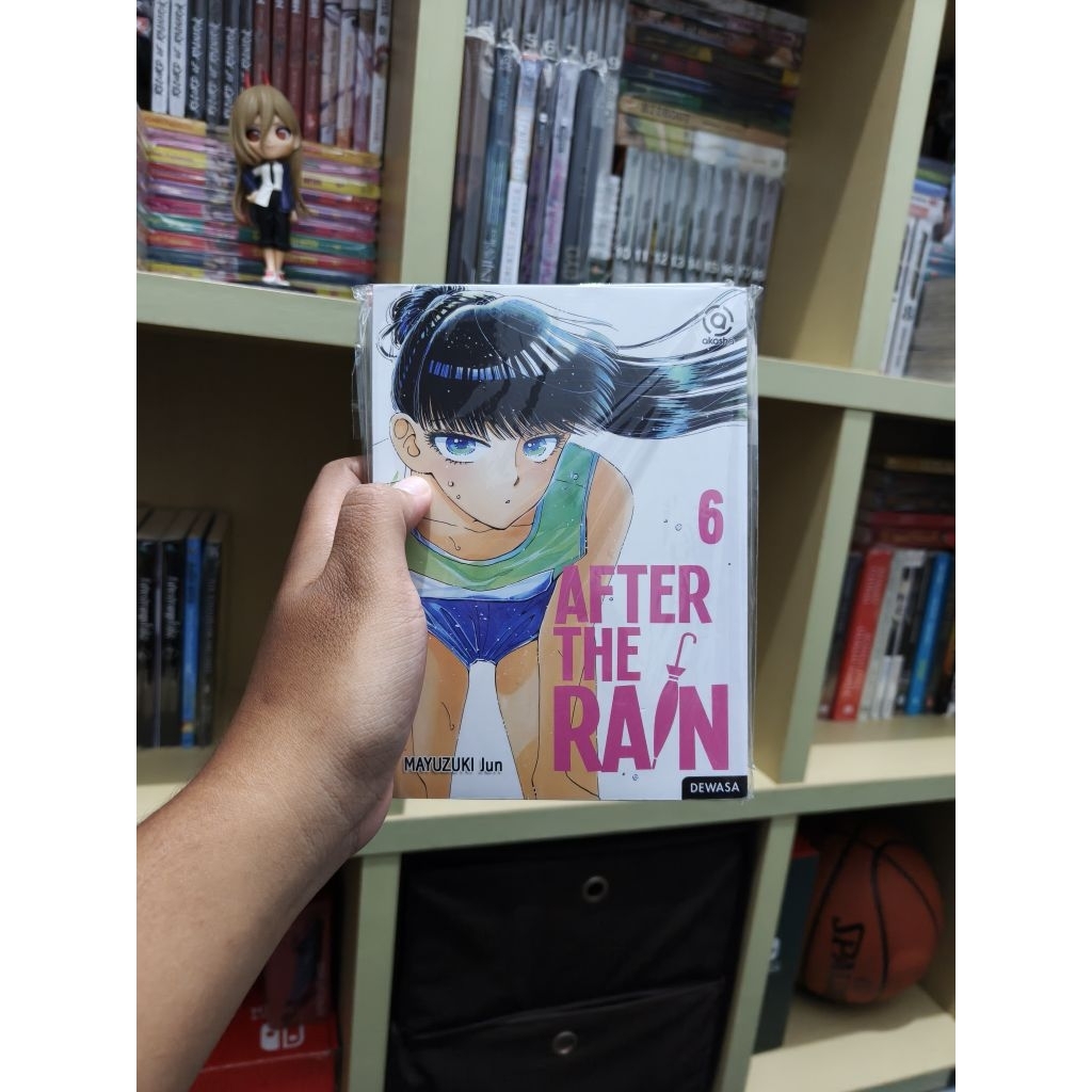 komik manga after the rain set 6-7 preloved