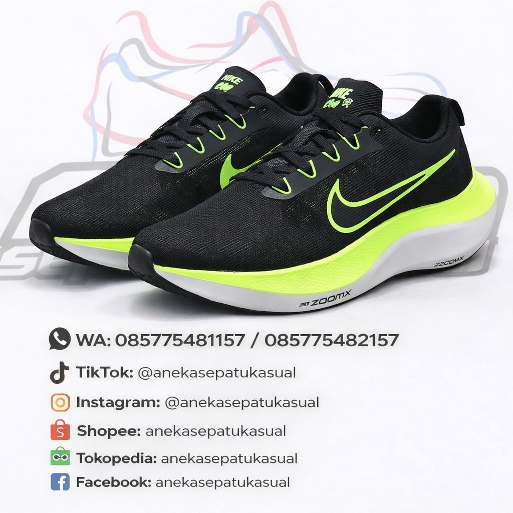 Sepatu Running Nike ZoomX hitam