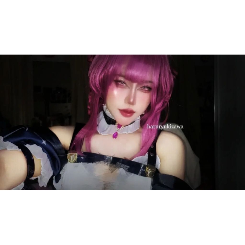 costume cosplay Kafka Maid Honkai Starrail