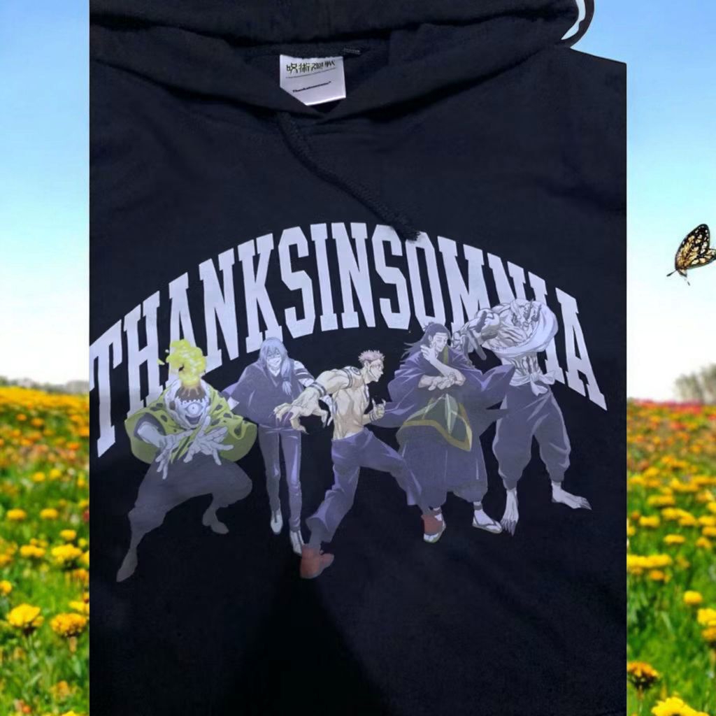 Hoodie Thanksinsomnia Collabs Jujutsu Kaisen Limited