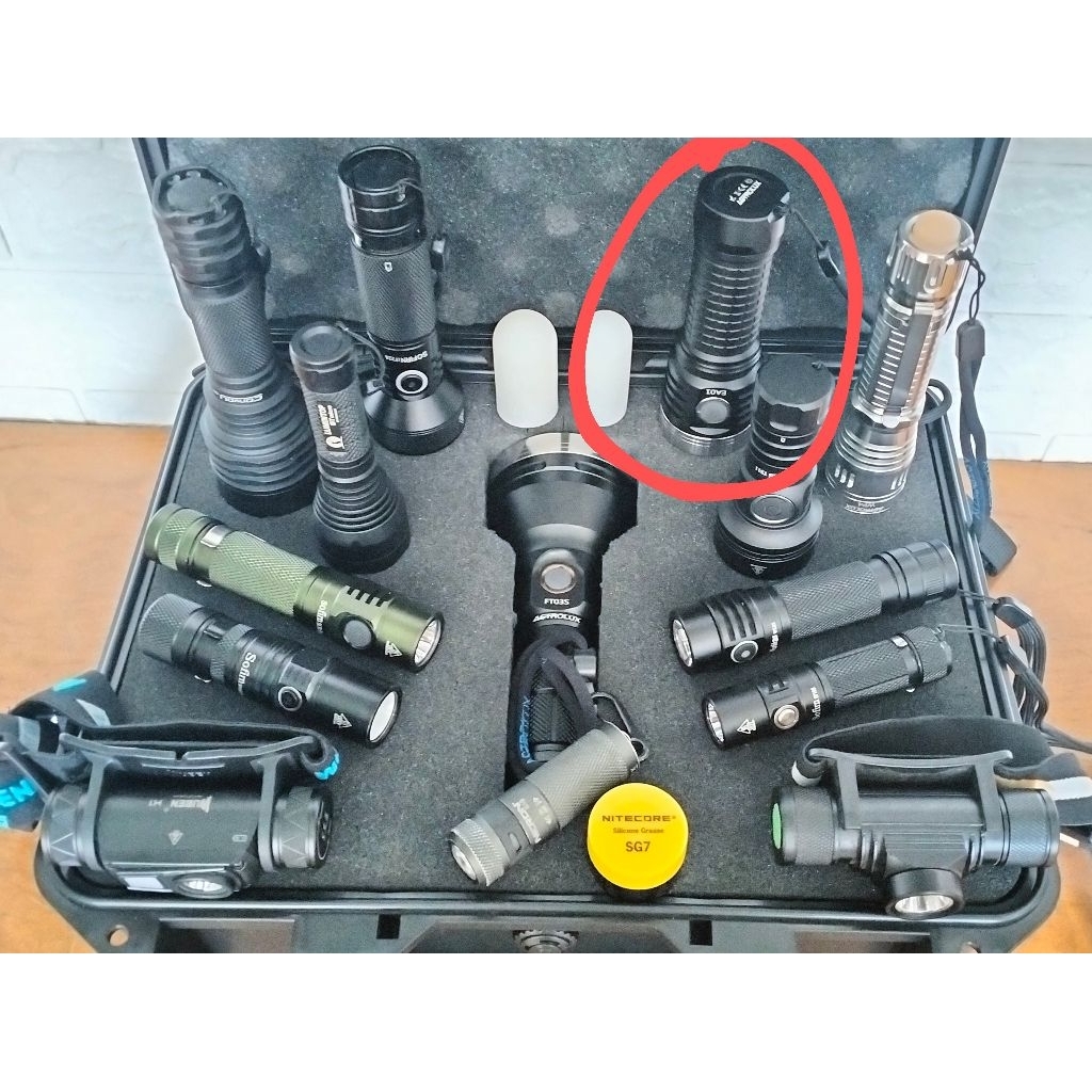 Senter Koleksi Astrolux EA01 Senter LED XHP50.2 3500 Lumens