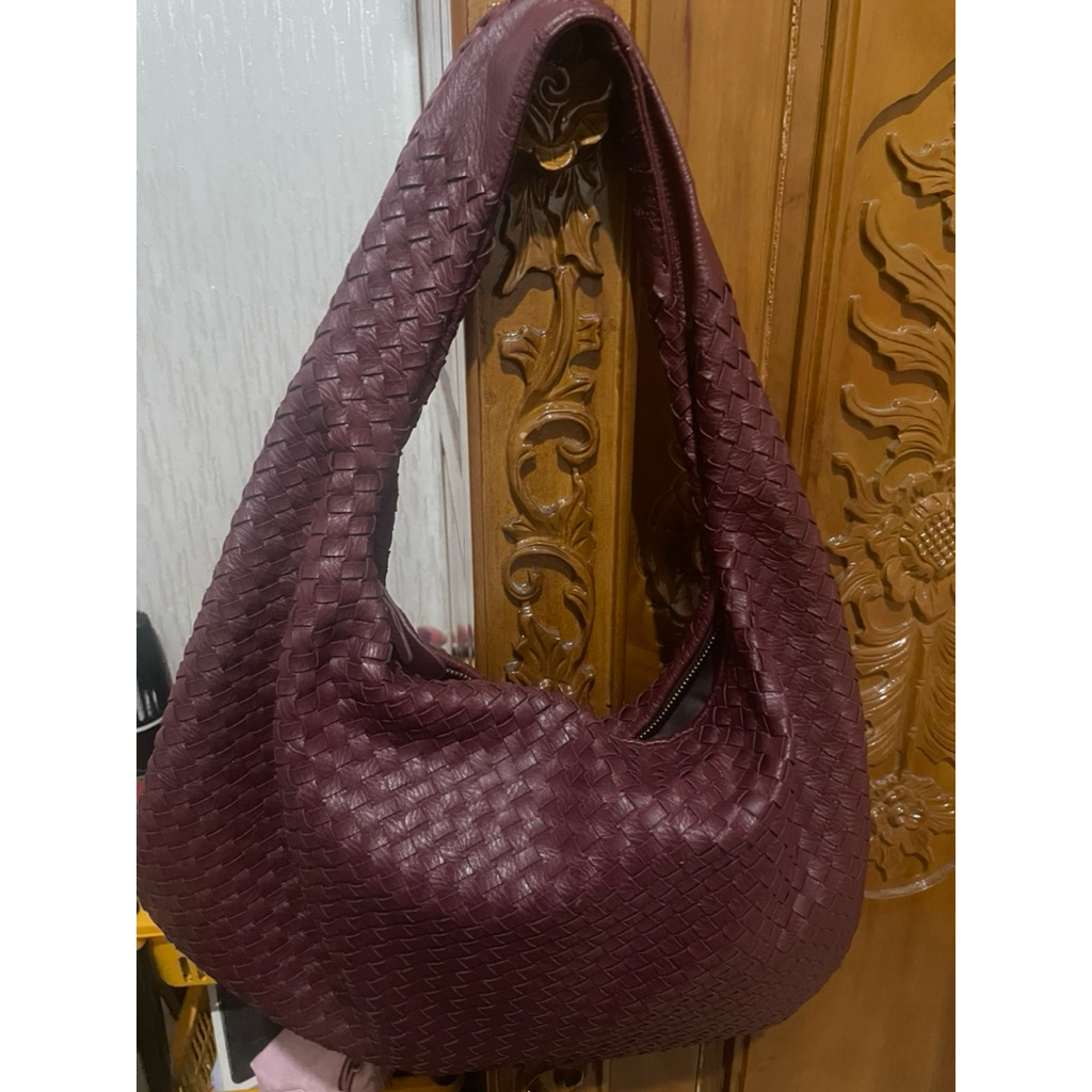 hobo anyam ala bottega tas preloved