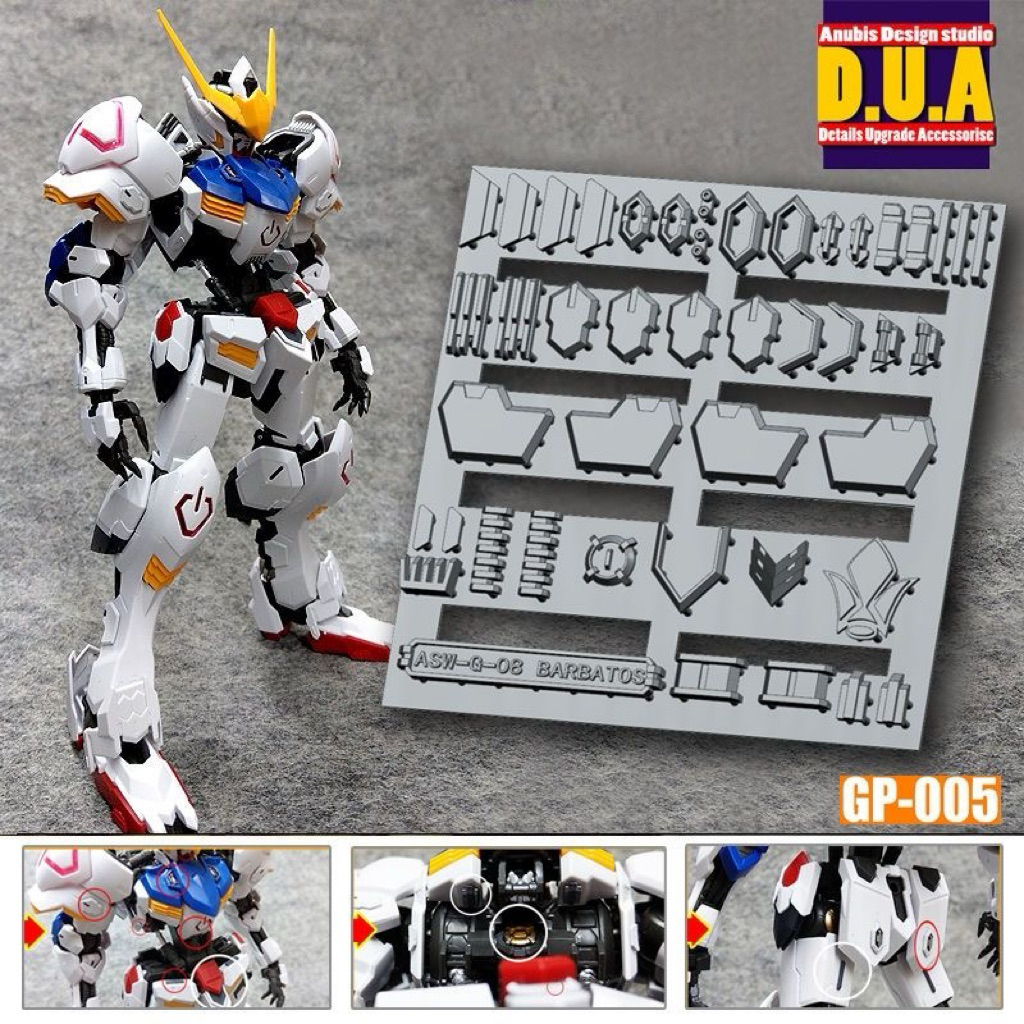 MG Gundam Barbatos Add On Upgrade Part By Anubis