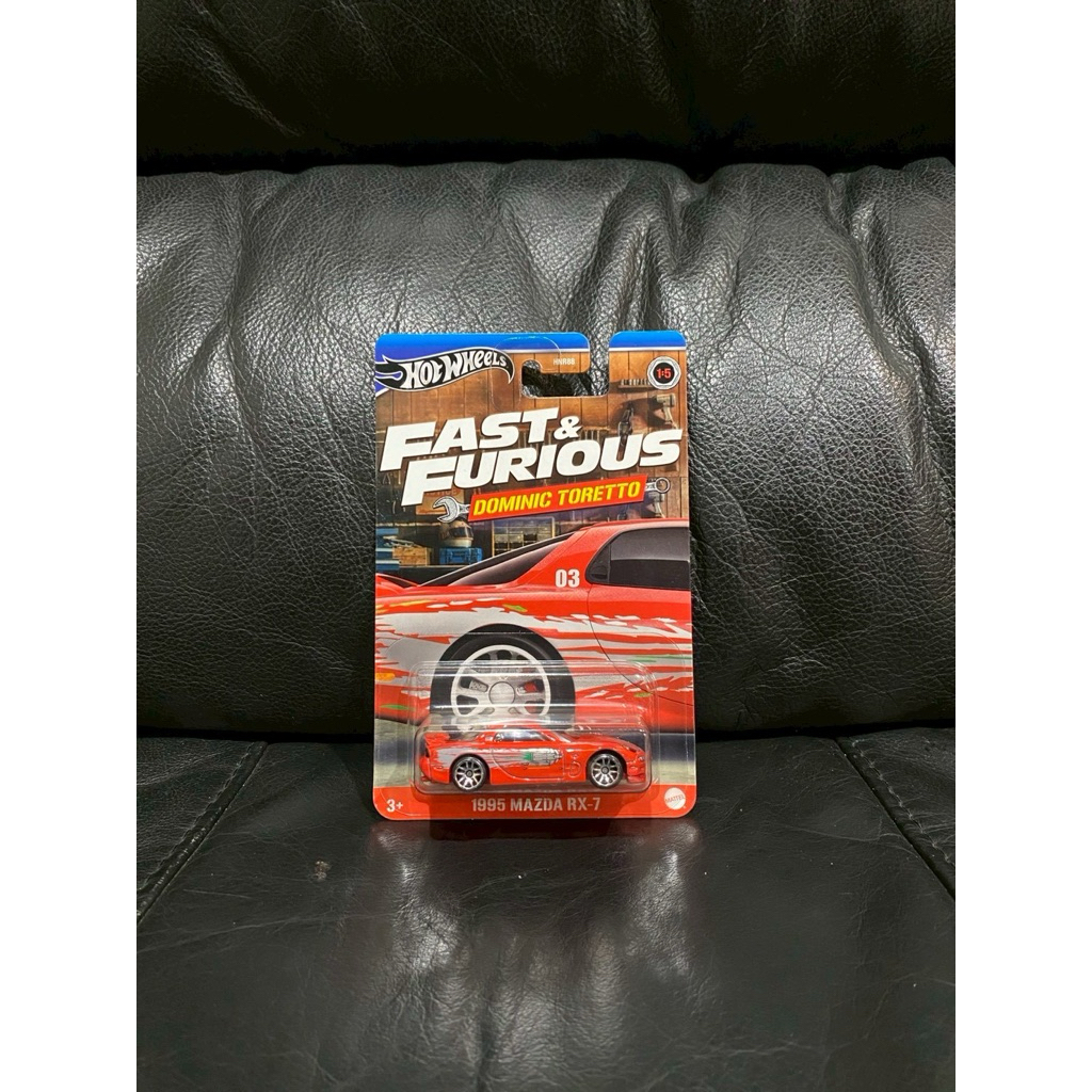 Hotwheels Fast and Furious Dominic Toretto Mazda Rx7
