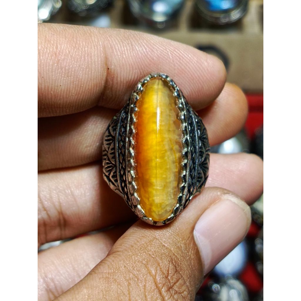 Batu akik Pandan nanas sisik betok TopHQ R/8