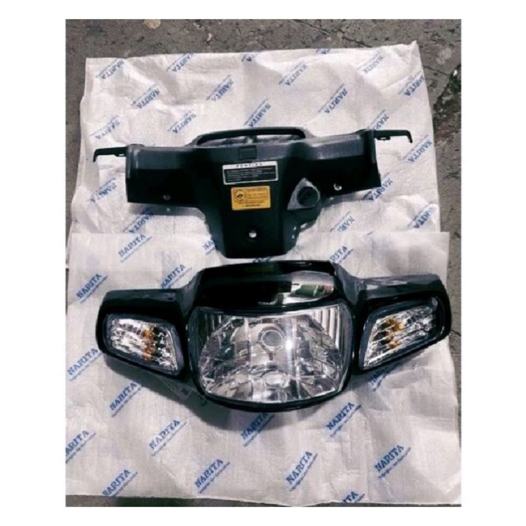 Batok depan set reflektor + sein + Batok Belakang Honda Astrea legenda 2