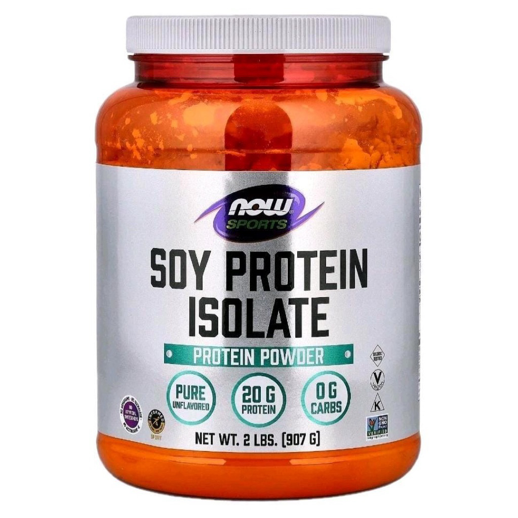 Now Sports Soy Protein Isolate Protein Powder 907 gram