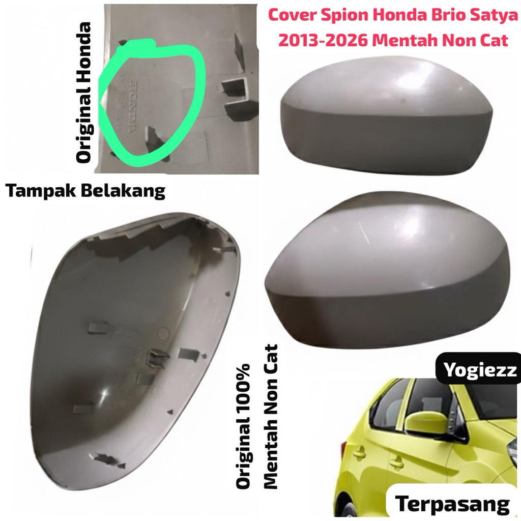 cover spion brio satya non retract tutup spion honda brio 2014 2015 2016 2017 2018 2019 2020 2021 20