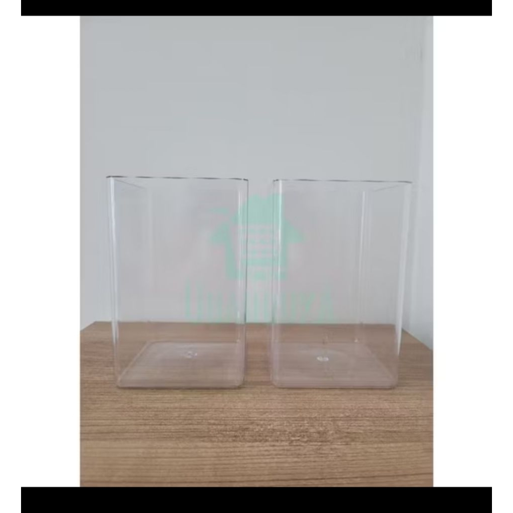 Toples Cupang akrilik 2 Liter/ Toples ikan Hias