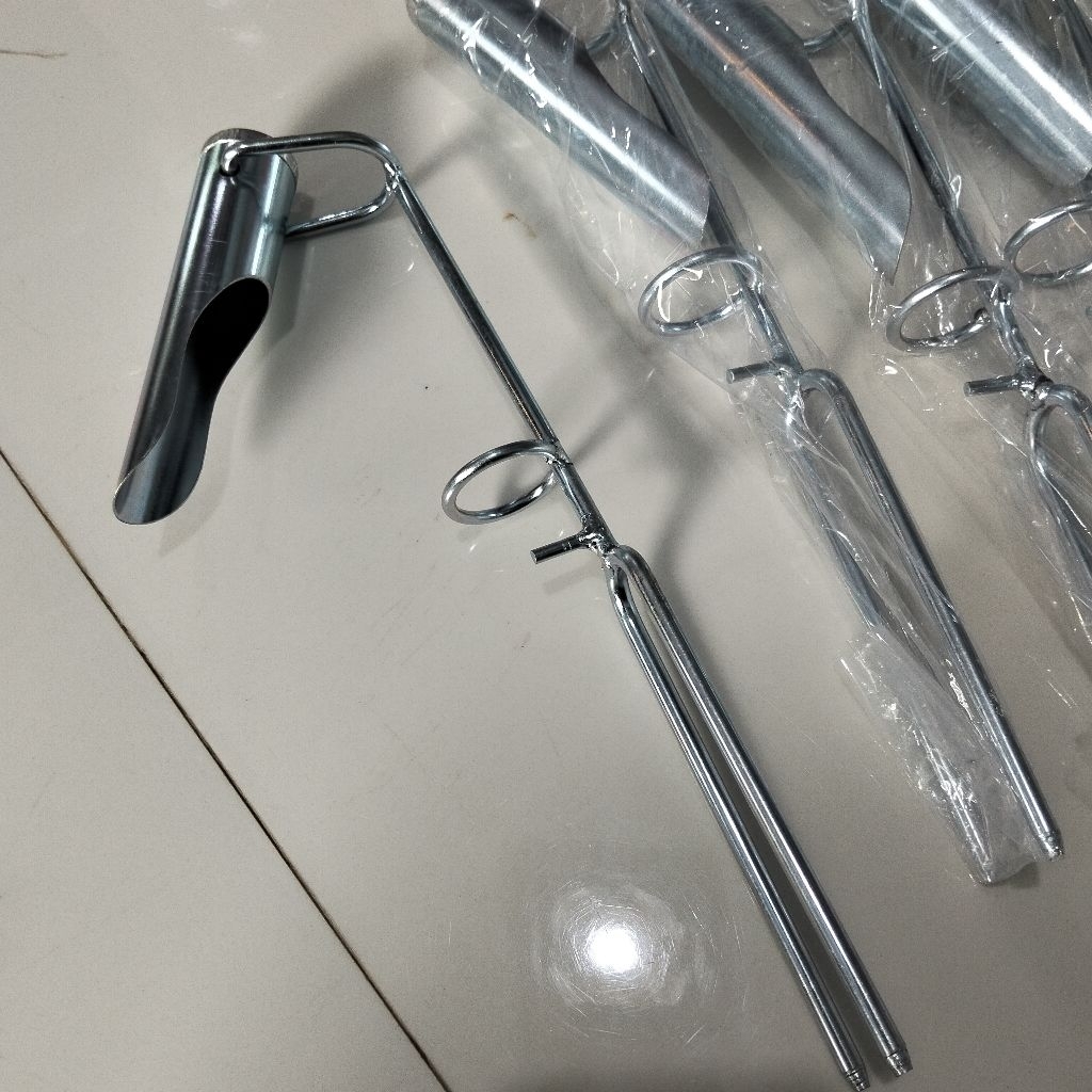 Jagrak Pancing Tabung Stainless