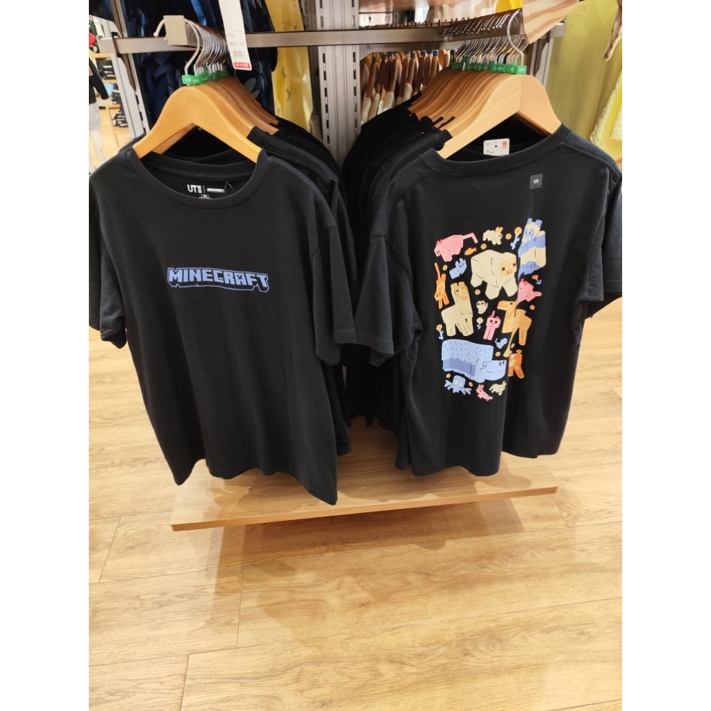 Kaos UT Minecraft Anak Uniqlo (Unisex)