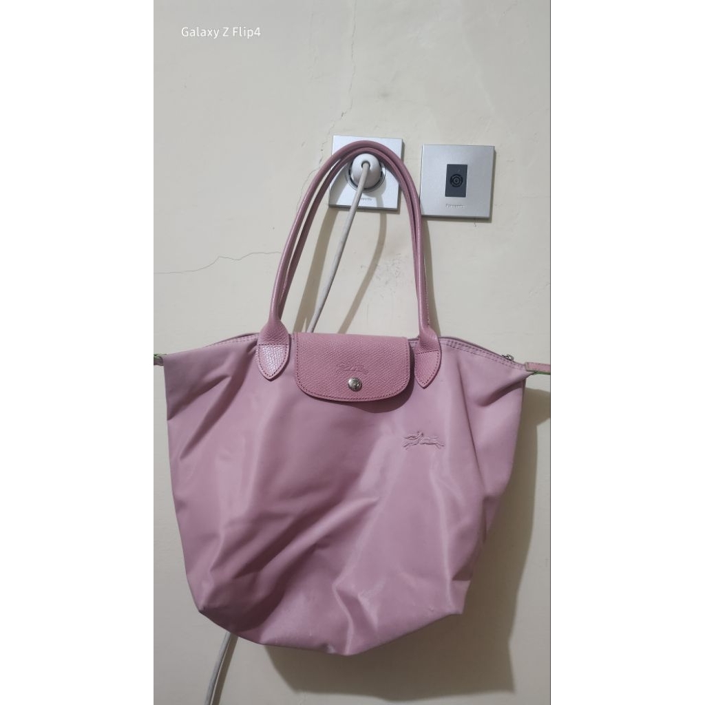 LC Le Pliage Petal PInk MLH Ori - Preloved