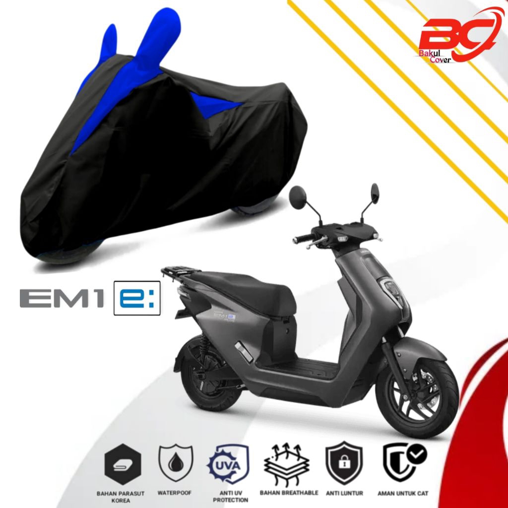sarung motor listrik waterproof HONDA EM1 E,cover motor listrik anti air, selimut motor listrik, pel
