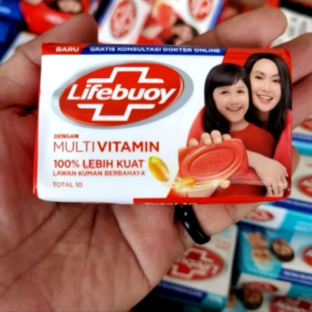 sabun batang Lifebuoy promo murah #paket isi 5 pcs# 60 gram