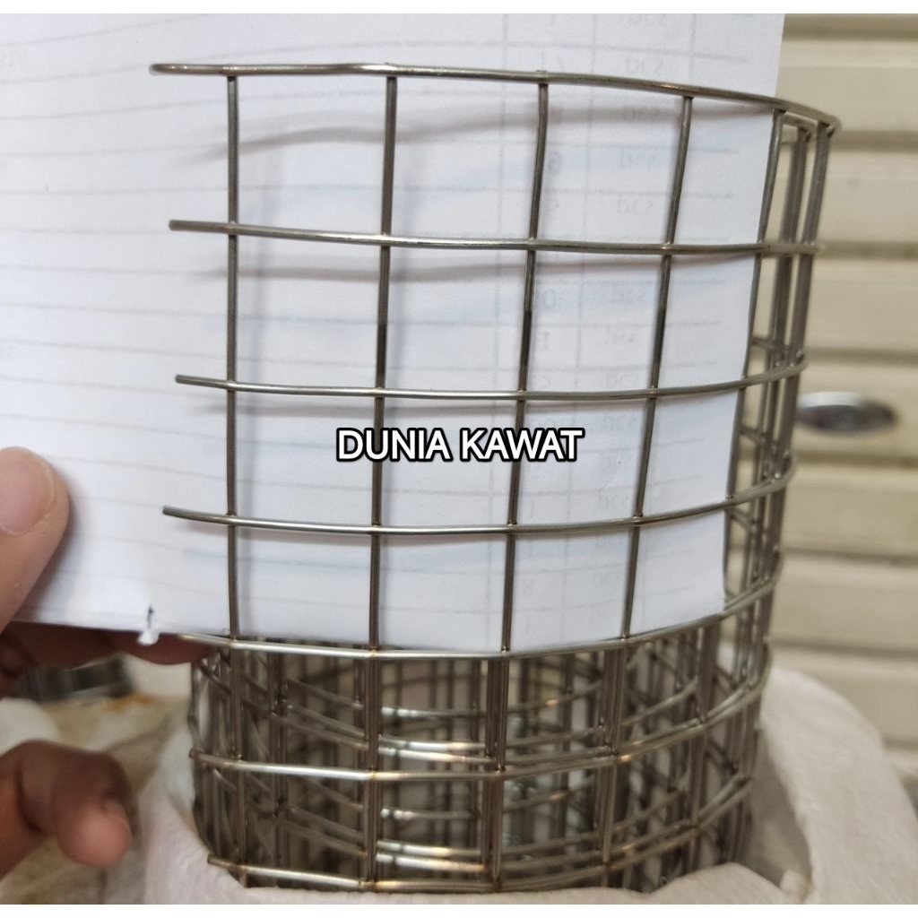 Kawat Mesh Lubang 20mm x 20mm tebal 1,5mmstainless SS304 kawat ram