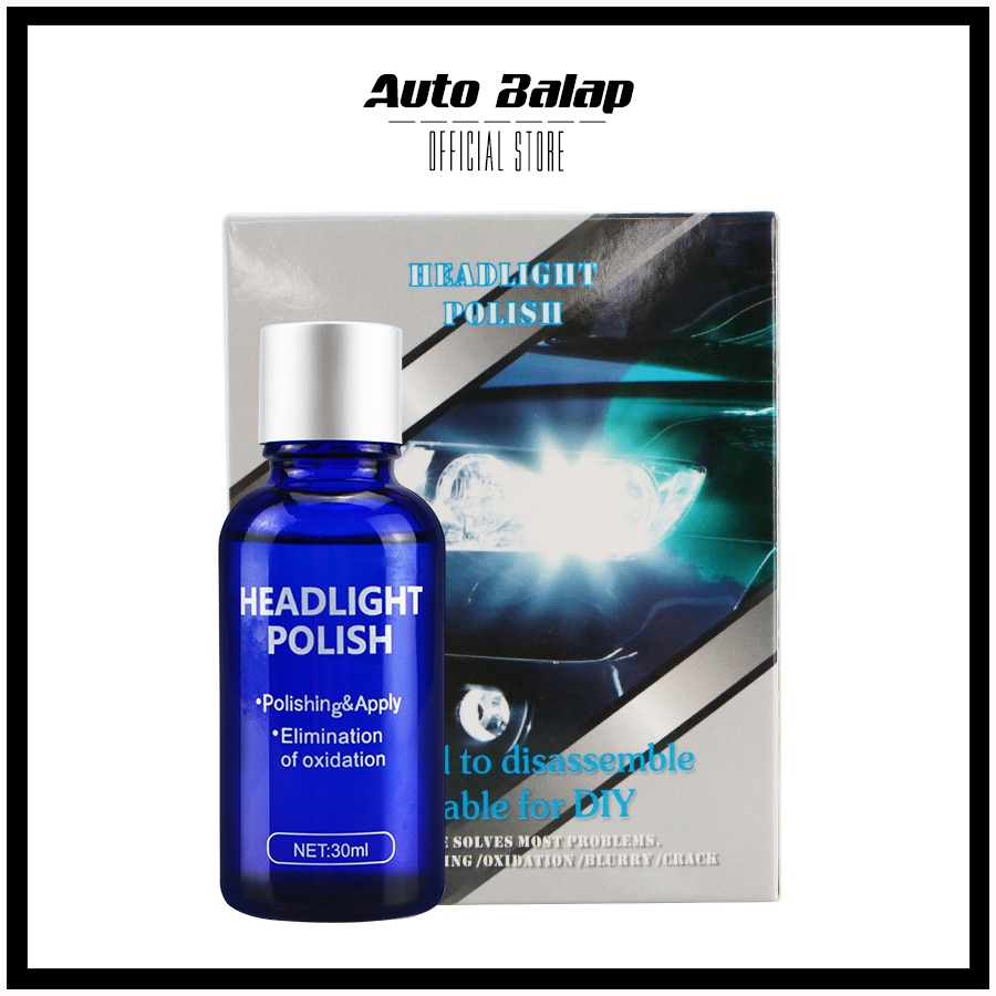 headlight Polish Restorer Pengkilap Lampu Mobil Motor