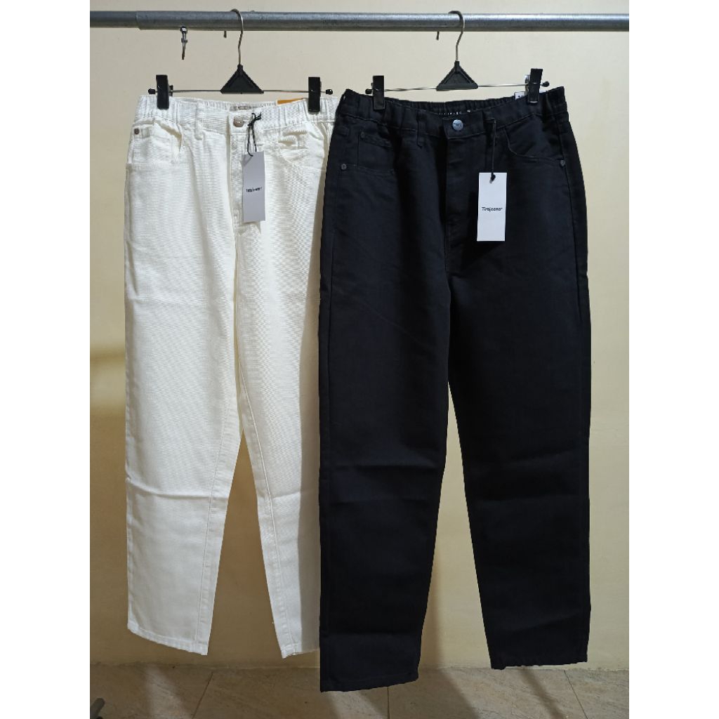 TIRAJEANS CELANA WANITA DENIM MOM JEANS ORIGINAL
