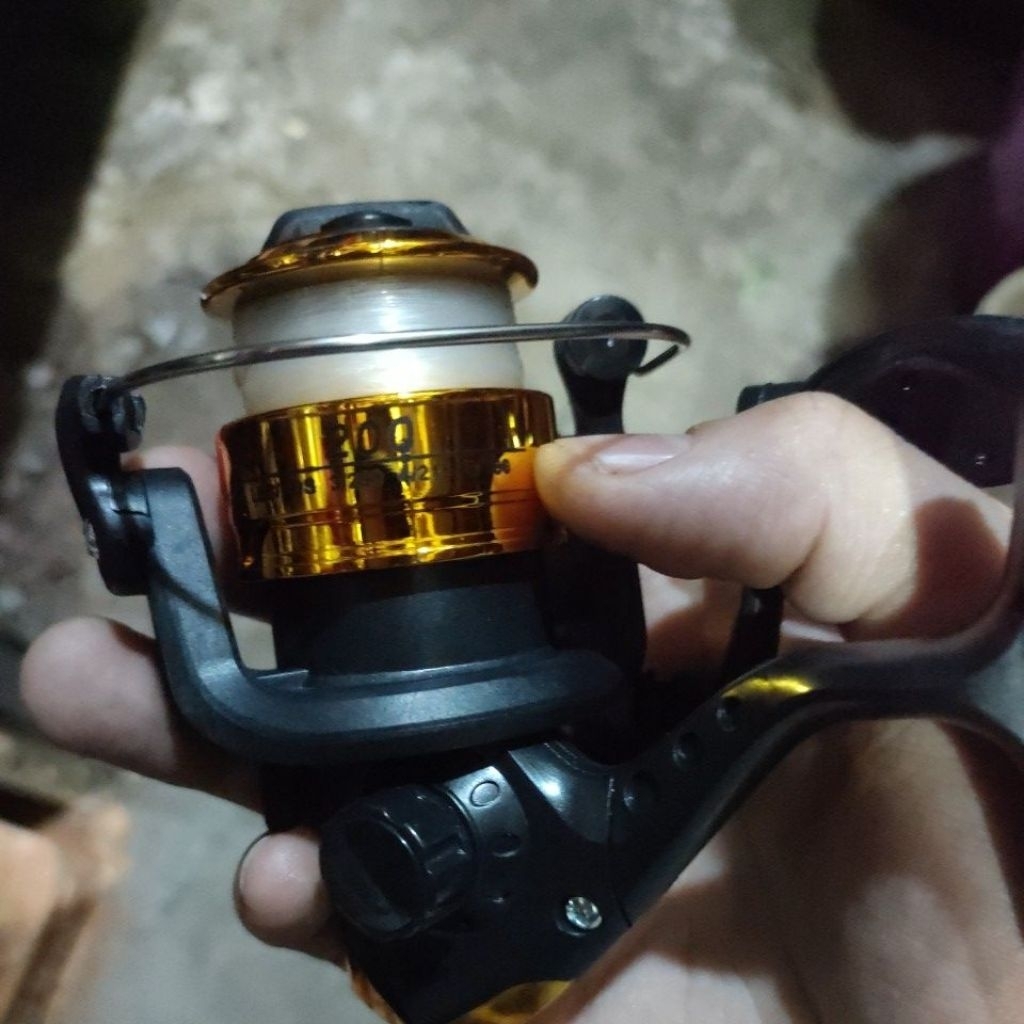 katrol pancing hanya mesin saja dan joran terpisah