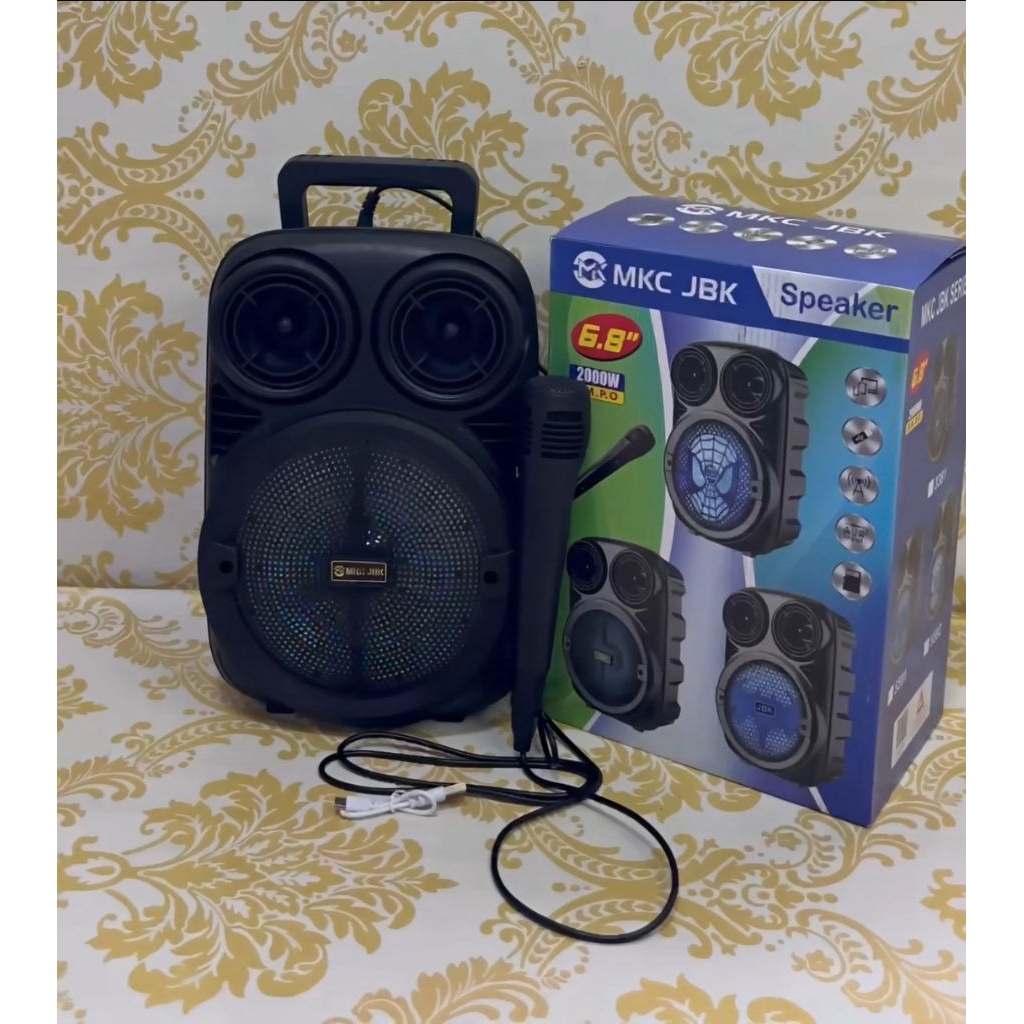 SPEAKER BASS 6.8 INCH BLUETOOTH JBK 3381