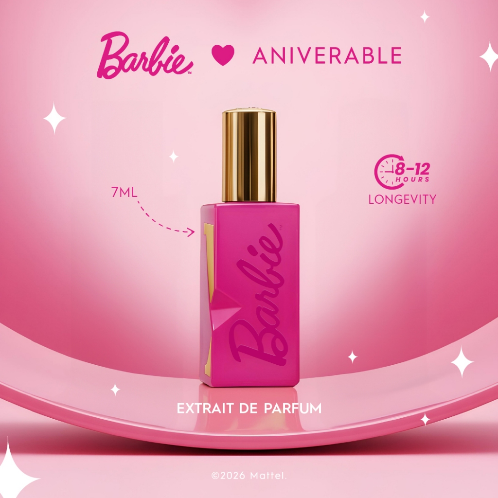 BARBIE x ANIVERABLE Extrait de Parfum 7ml