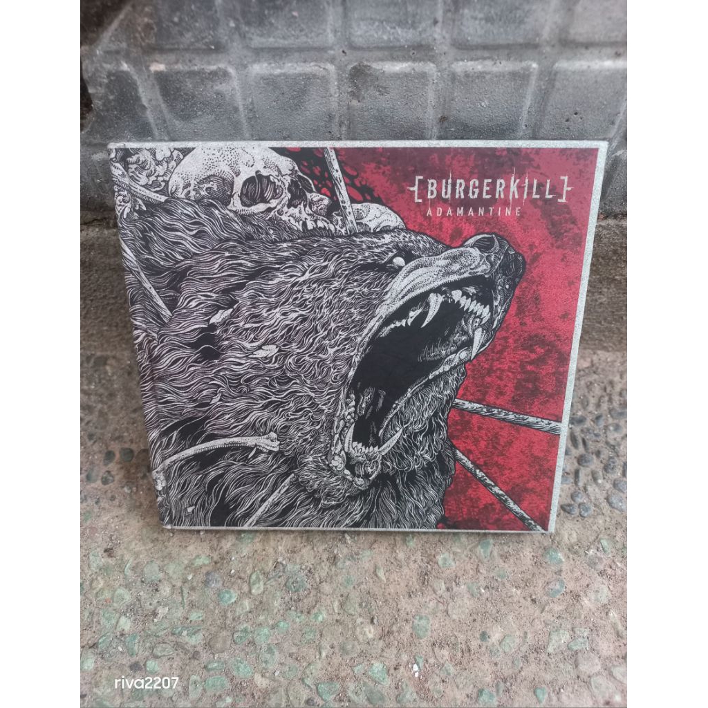cd burgerkill - ADAMANTINE CD - DIGIPACK