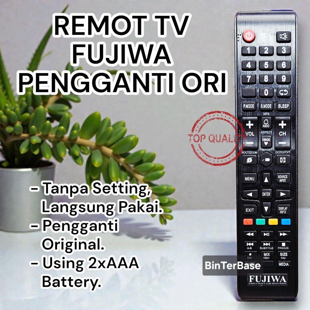 Remot Remote TV Fujiwa LCD LED Android Smart TV KW FUJIWA Pengganti Original Pabrik