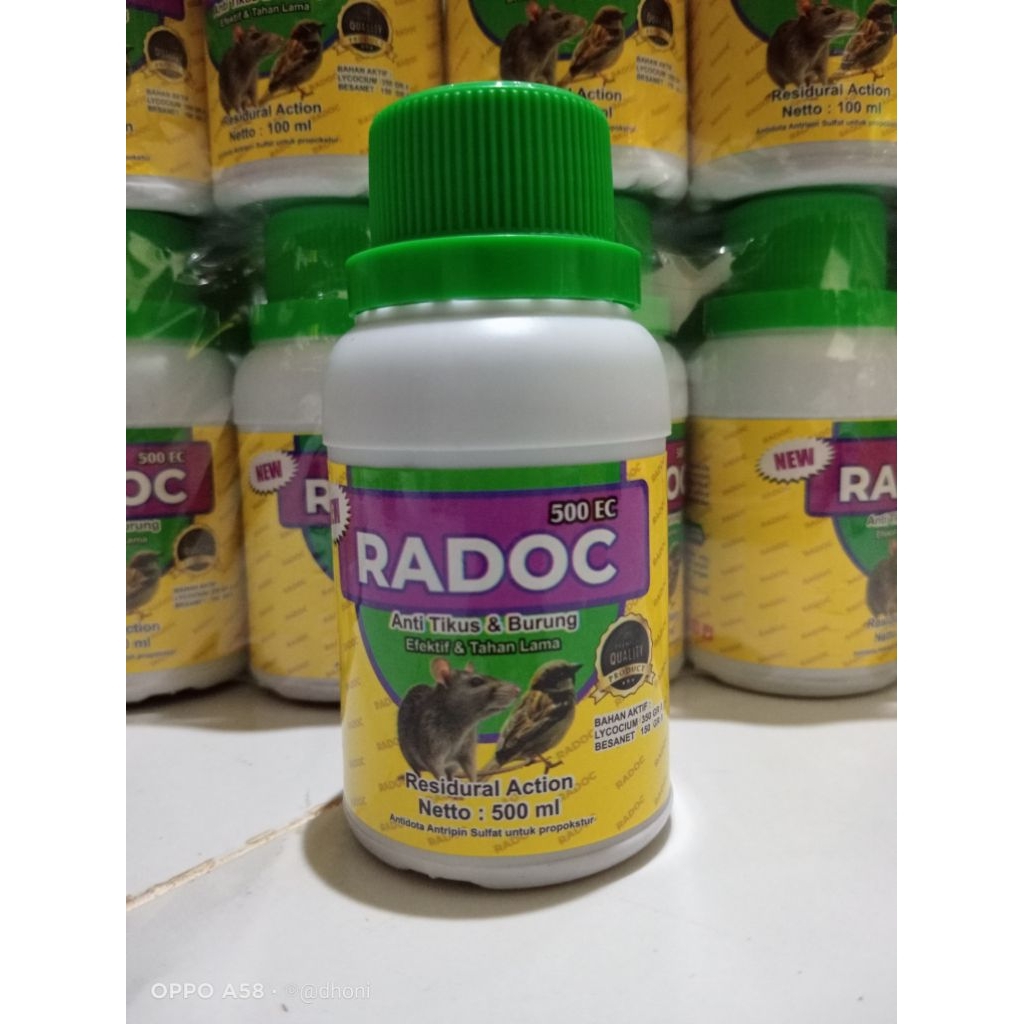 Radoc 100ml Pengusir Tikus dan burung