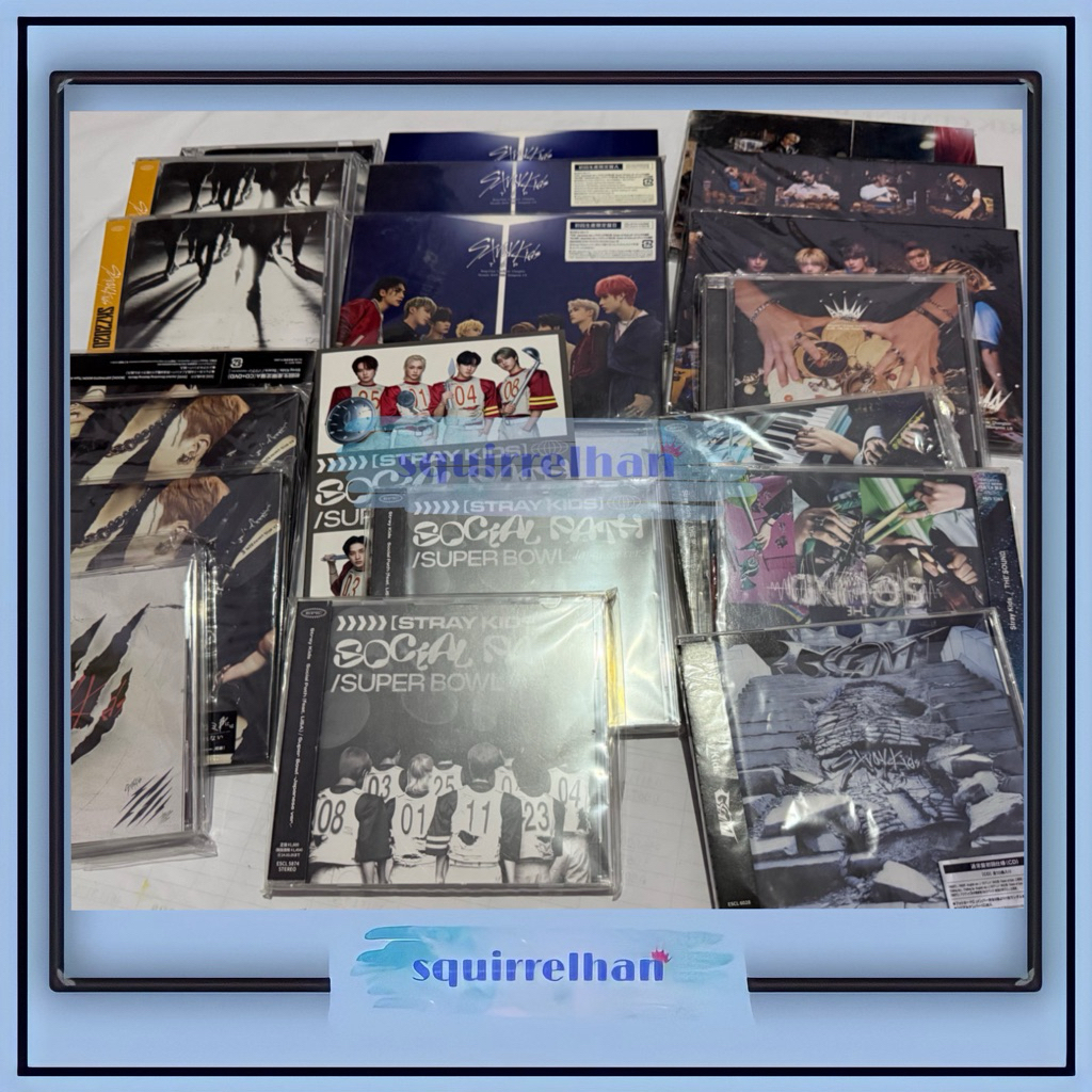 [READY STOCK] album only japan stray kids jepang bangchan lee know changbin hyunjin han felix seungm