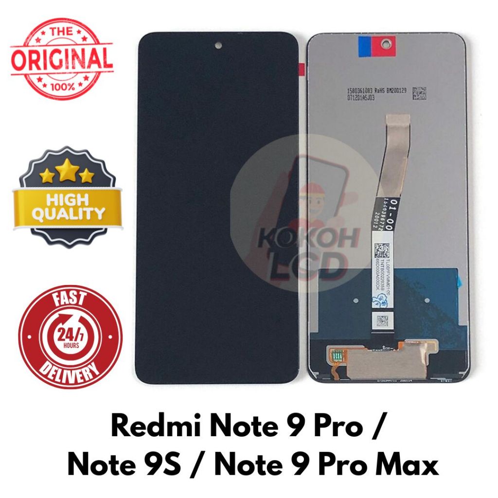 LCD Redmi Note 9 Pro / Note 9S / Note 9 Pro Max