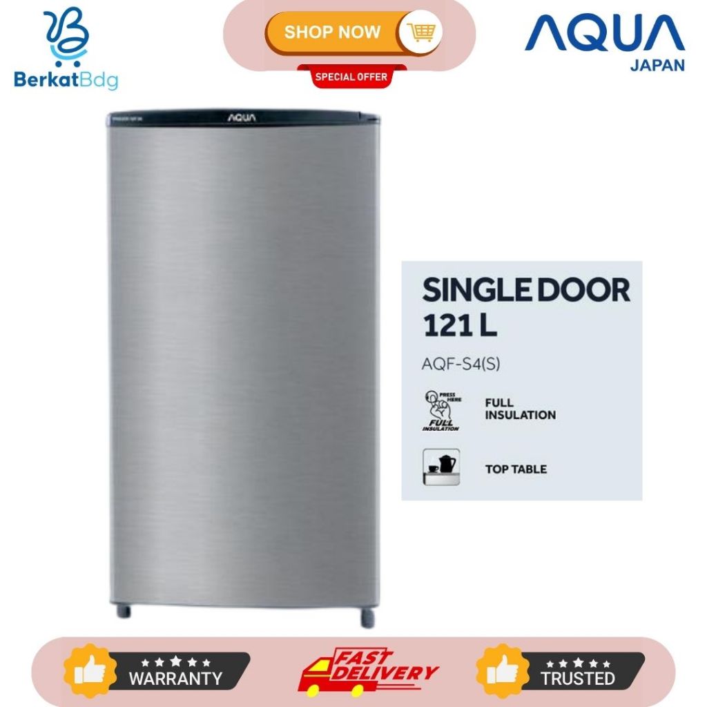 Freezer Aqua AQF-S4(S) 5 RAK Freezer asi AQF S4