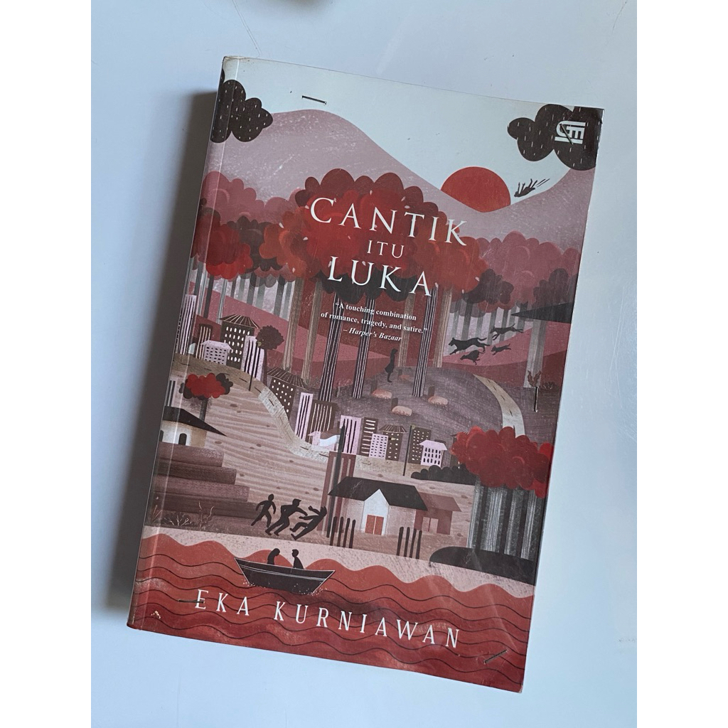 (PRELOVED) Buku Novel Cantik Itu Luka - Eka Kurniawan, Terjemahan Bahasa Indonesia