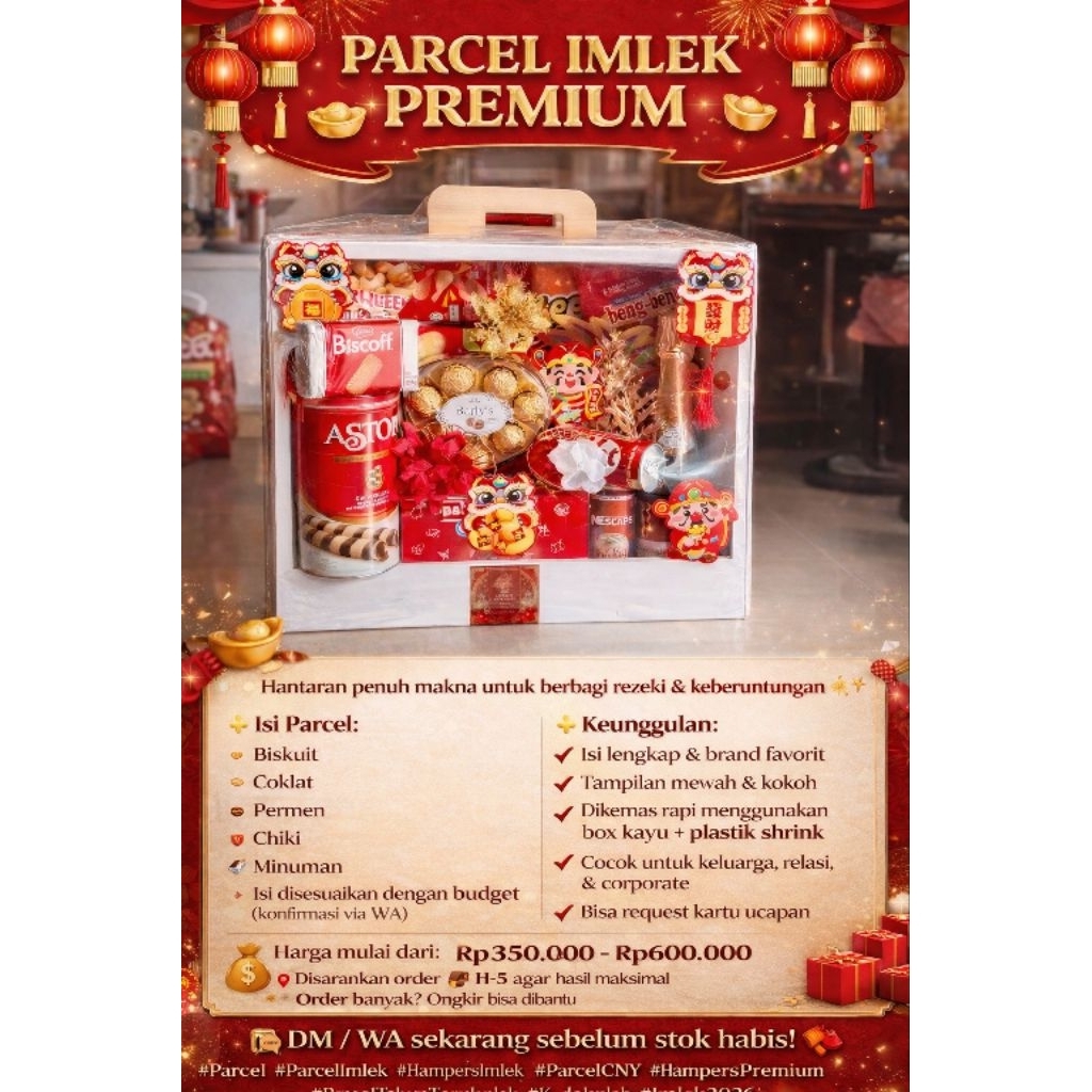 Parcel Imlek Modern mewah elegant