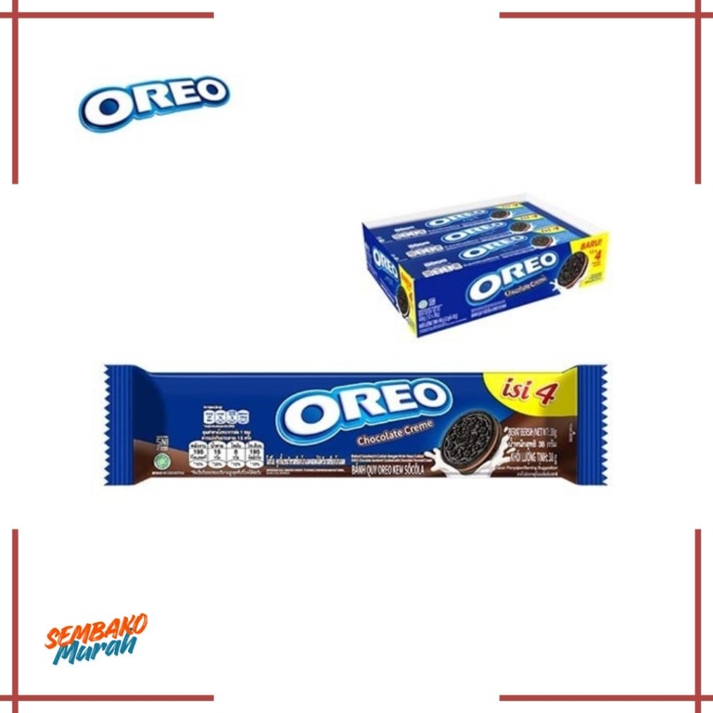 BISKUIT OREO 1 DUS ISI 12 | OREO ORIGINAL | OREO SANDWICH