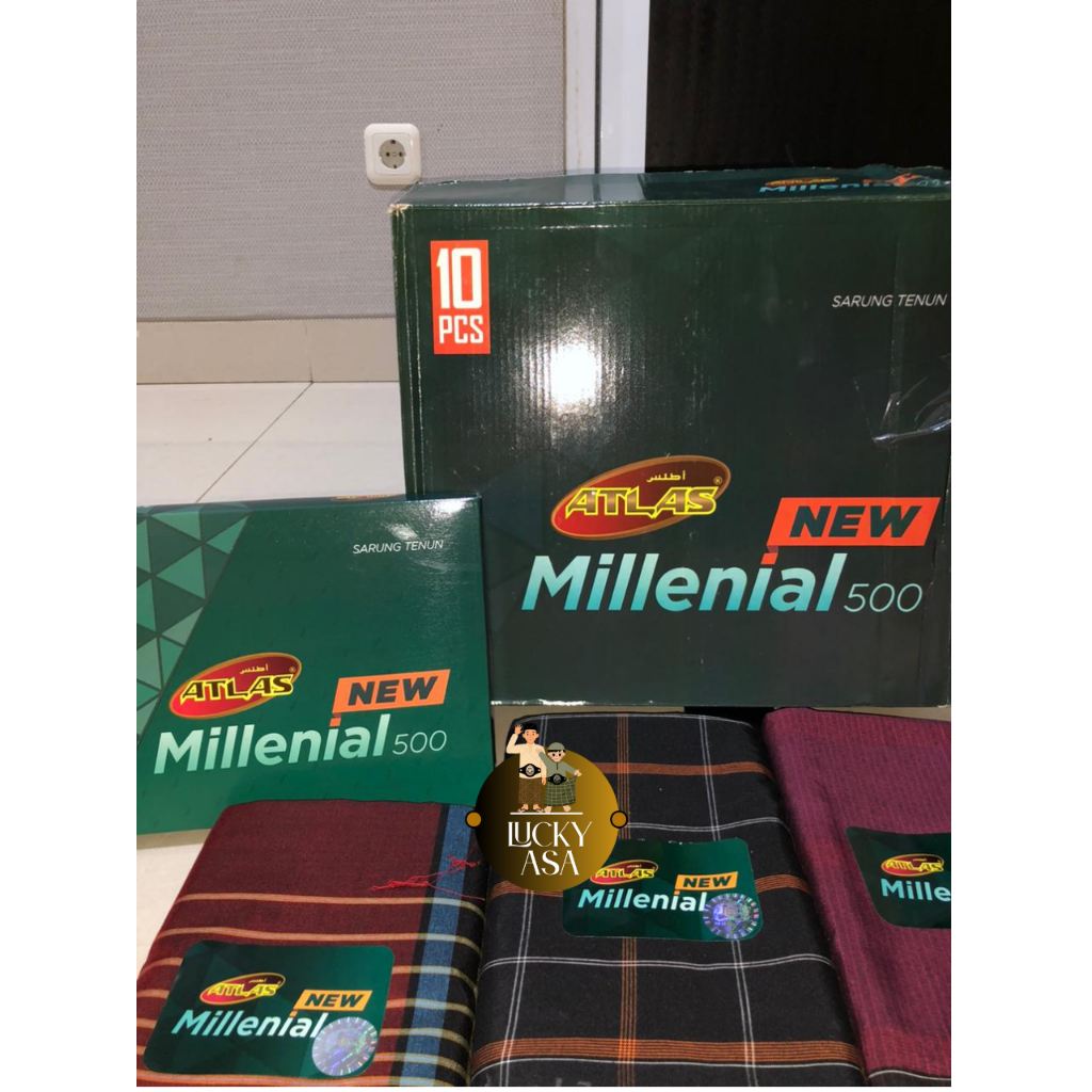 Grosir 10 Pc - SARUNG ATLAS NEW MILENIAL 500. Grosir kodian.