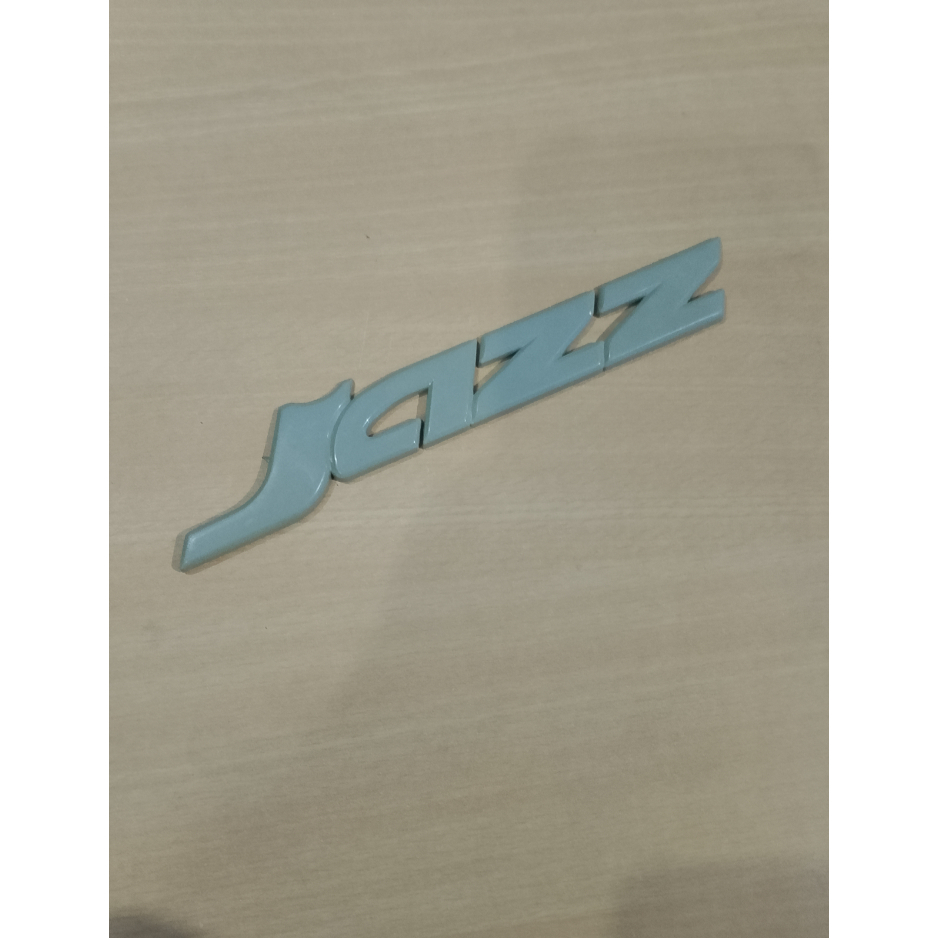 Logo emblem Stiker Honda Jazz lama (mentahan)