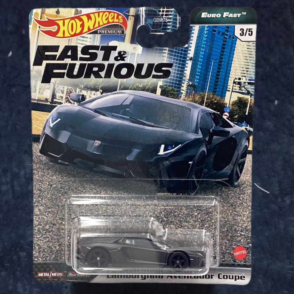 Lamborghini Aventador euro fast hot Wheels Premium fast and furious euro fast FREE PROTECTOR