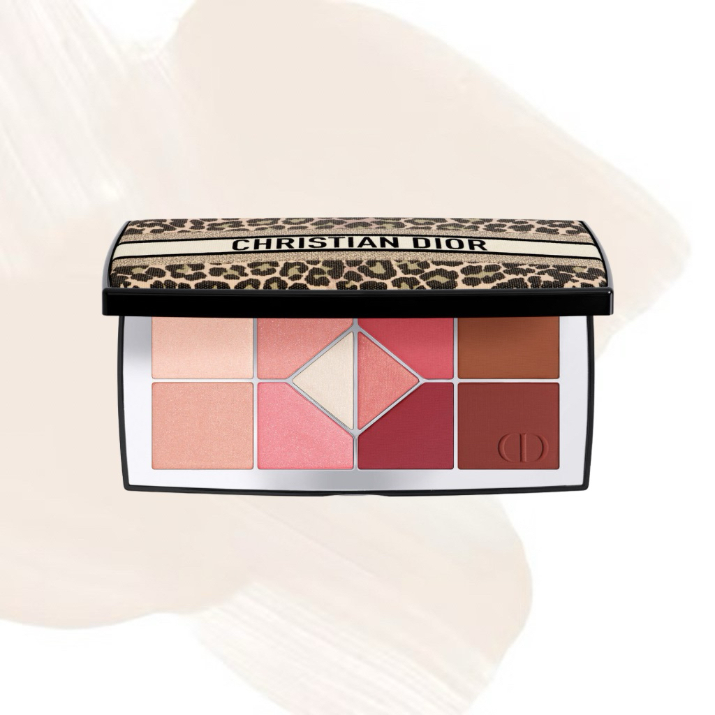 Dior Mitzah 10 Colors Eyeshadow Palette Leopard Print