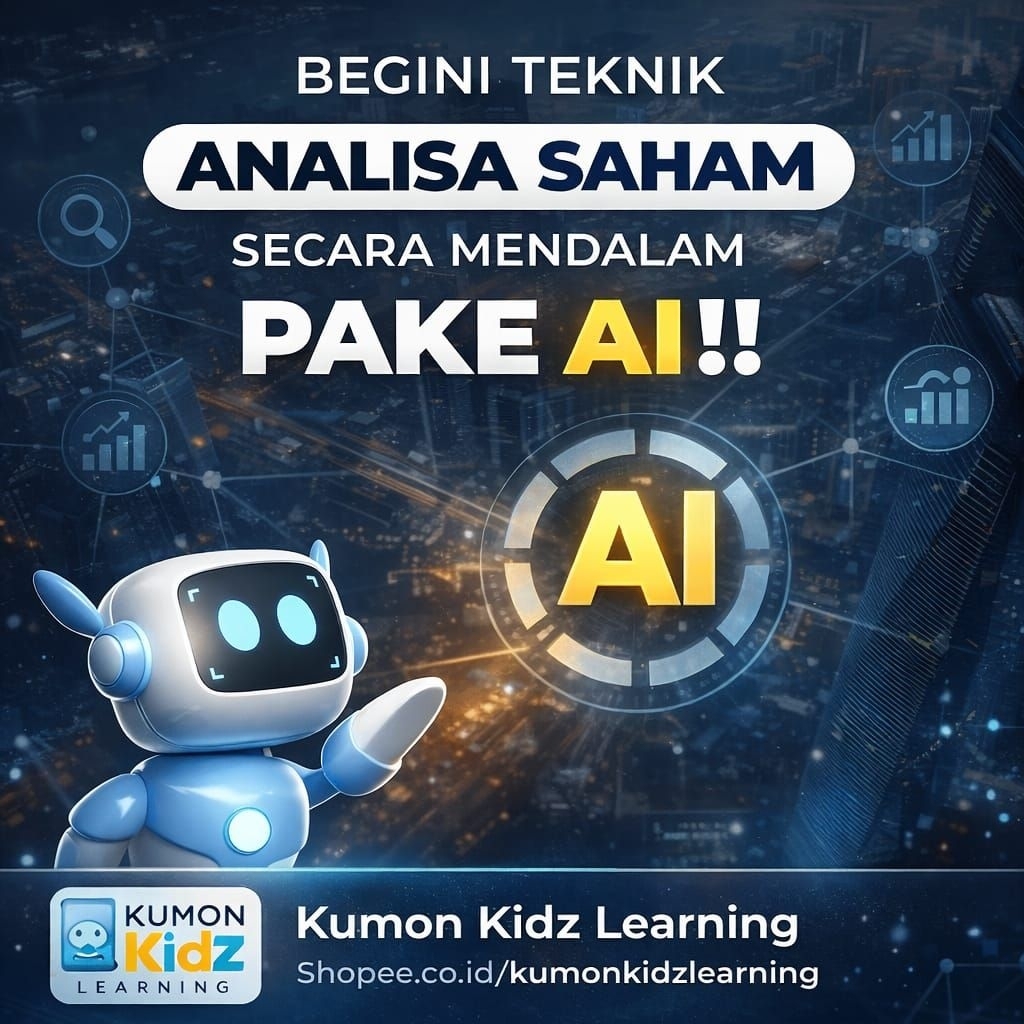 ( New Update ) Teknik Analisa Saham Secara Mendalam Pake AI (Artificial Intelligence) Kecerdasan Bua